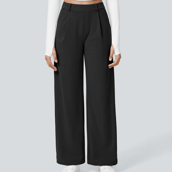 Tailored Ease Wide-Leg Trousers
