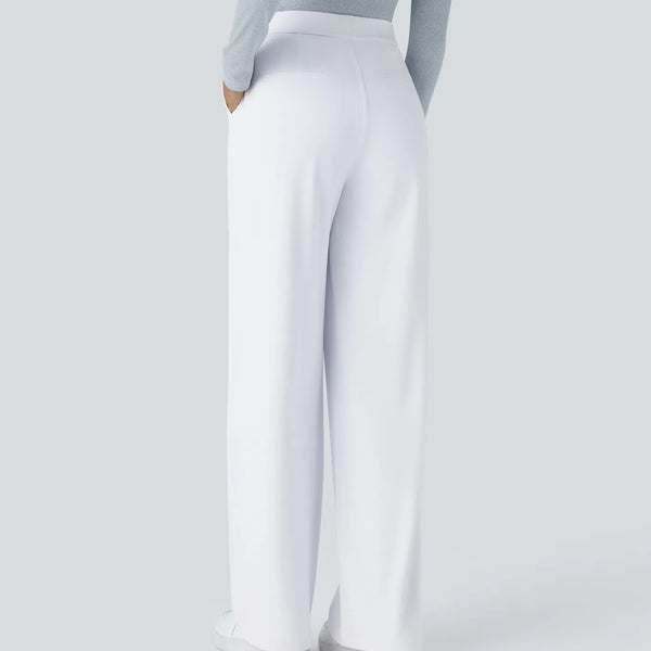 Tailored Ease Wide-Leg Trousers