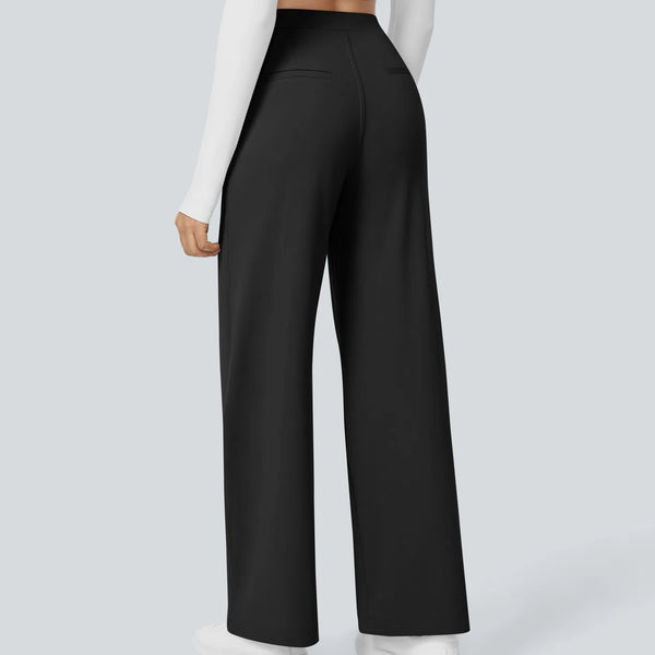 Tailored Ease Wide-Leg Trousers