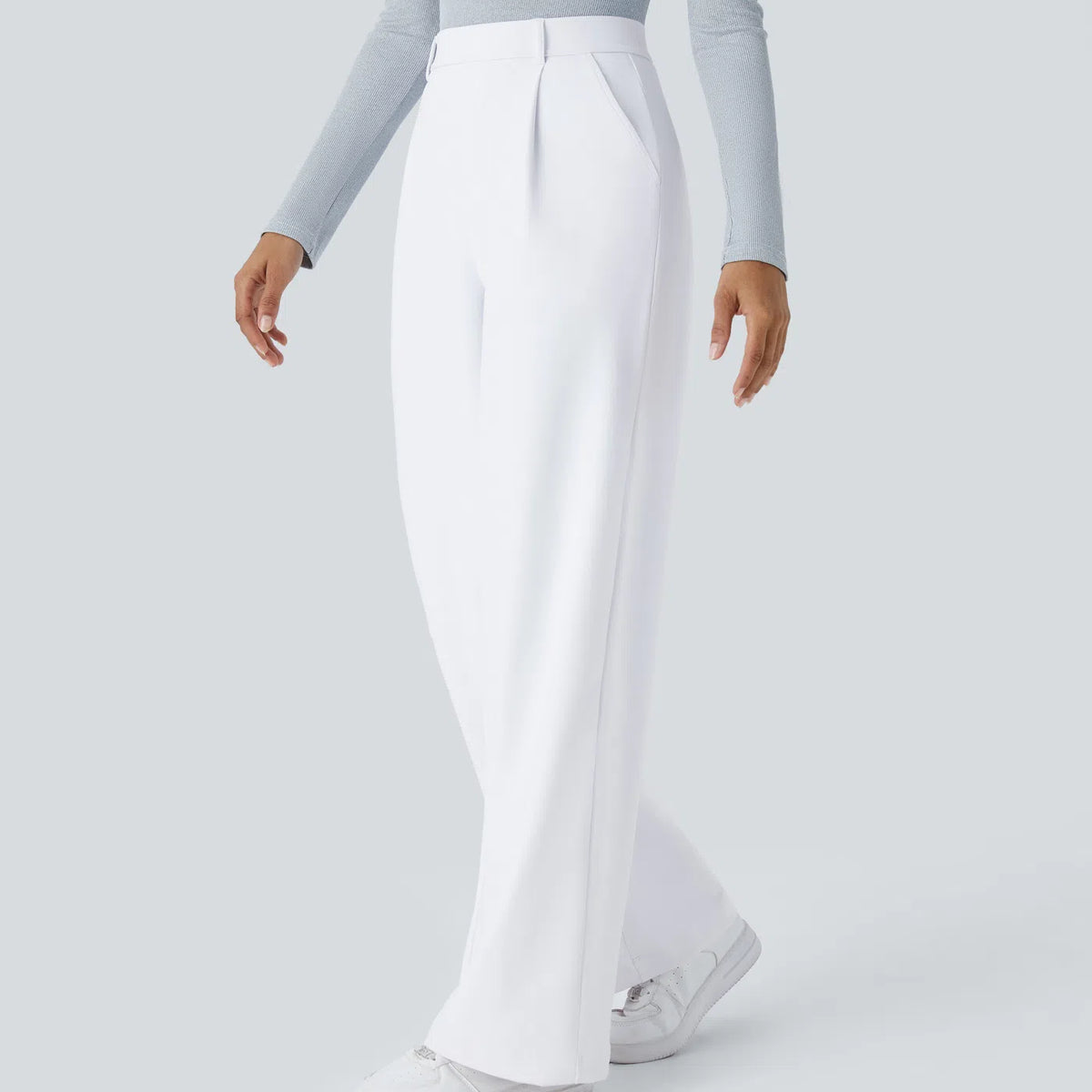 Tailored Ease Wide-Leg Trousers