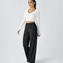 Tailored Ease Wide-Leg Trousers