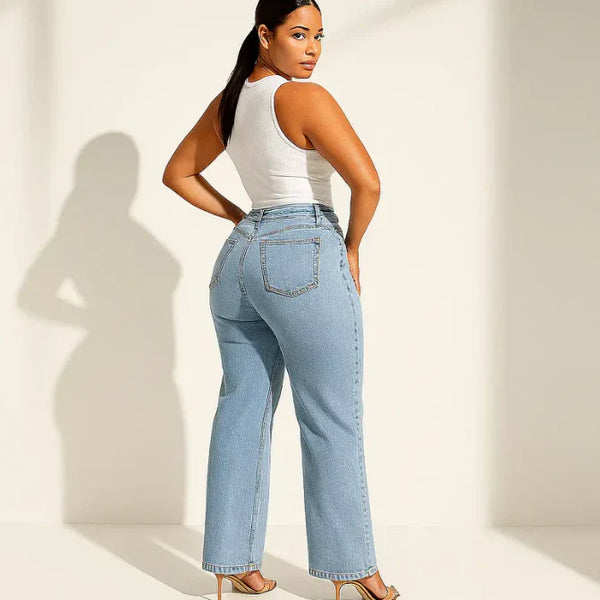 Pure Sculpt Straight Jeans