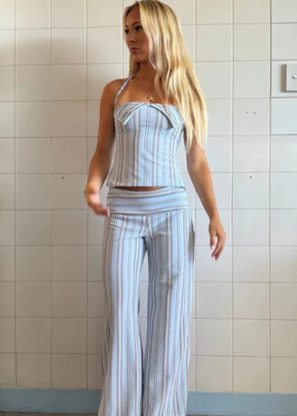 Striped Two-Piece Set