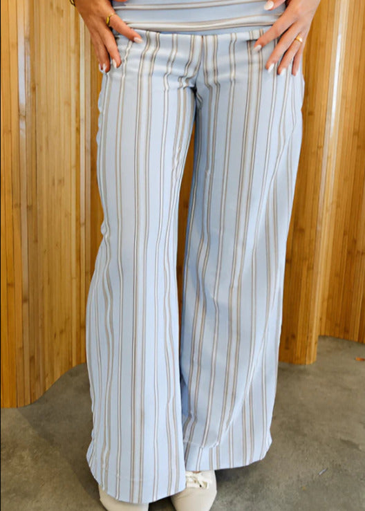 Striped Two-Piece Set