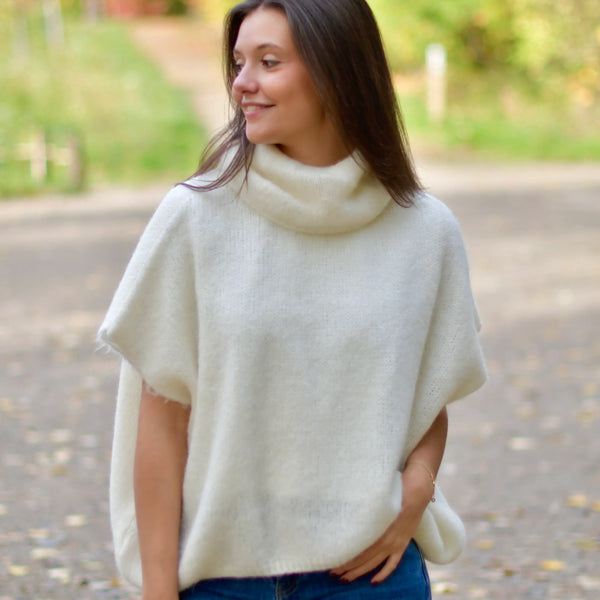 The Essential Turtleneck Poncho