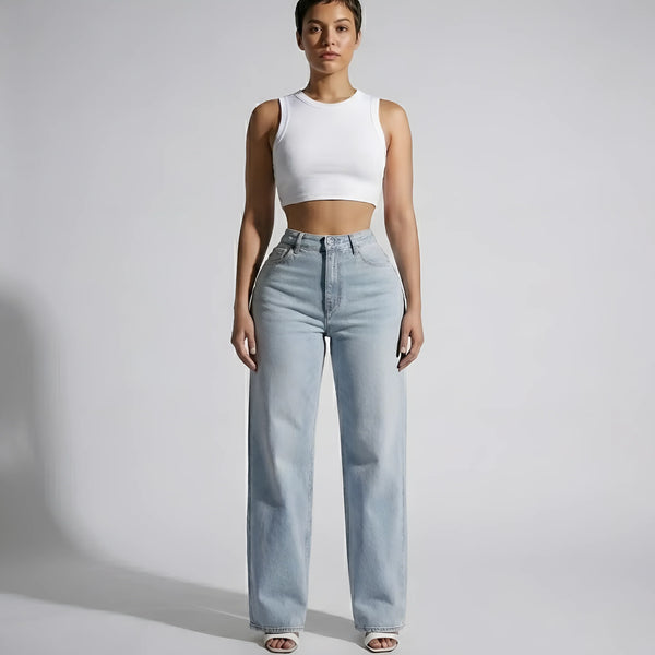 Pure Sculpt Straight Jeans