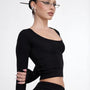 Second Skin Long-Sleeve Top