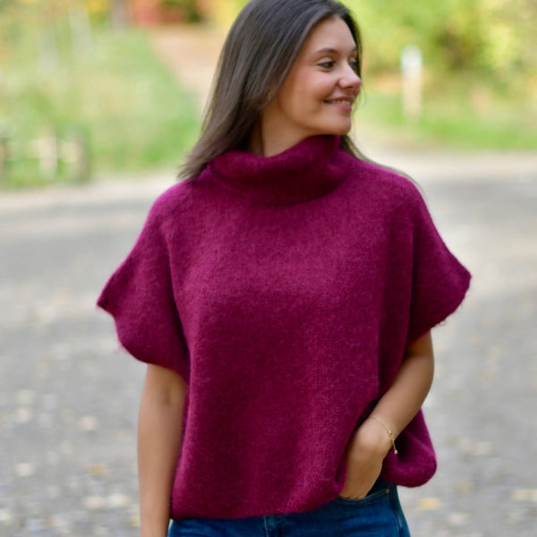 The Essential Turtleneck Poncho