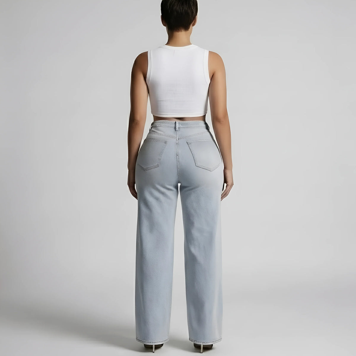 Pure Sculpt Straight Jeans