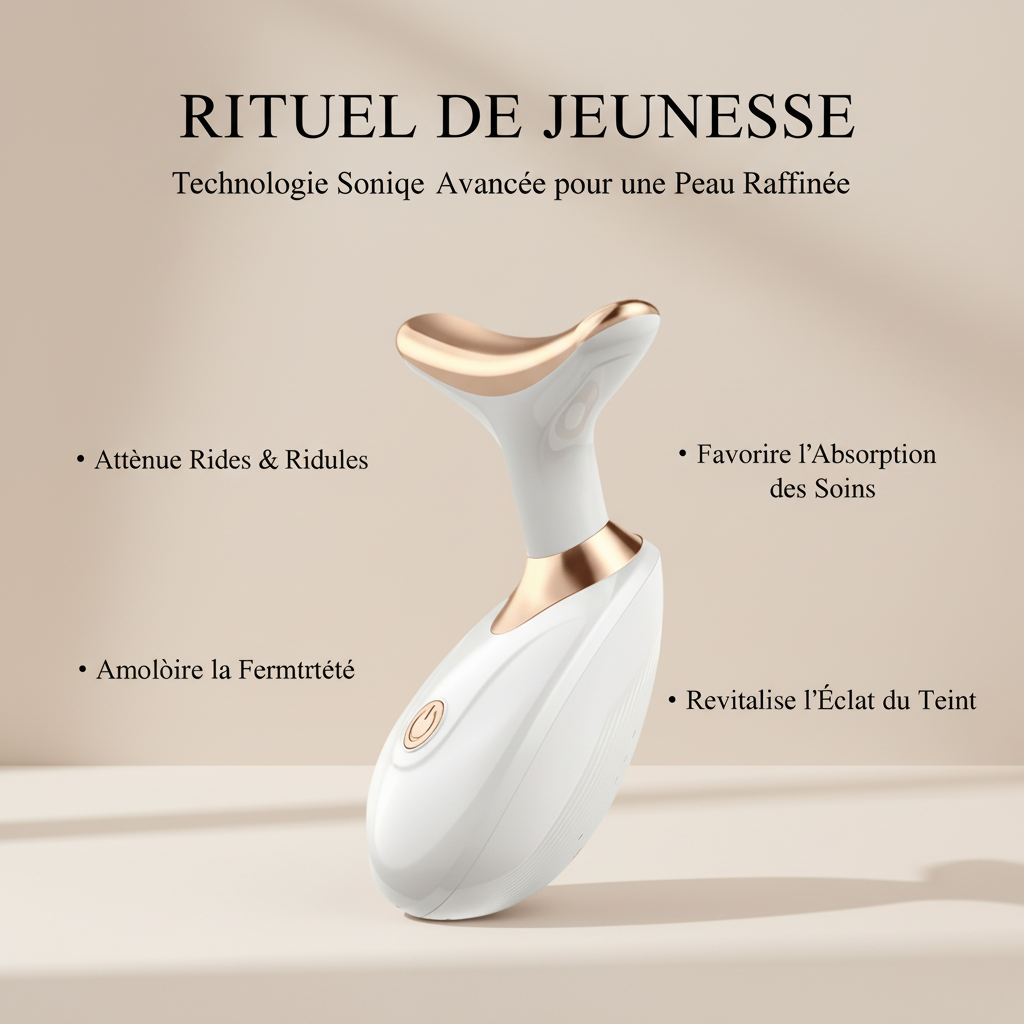 Portable Face Lifting Device - Electric Firming Massager for Wrinkles, Double Chin & Skin Tightening